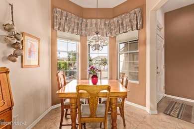 Sundrenched and move-in ready, this Extended Keystone model sits on Heritage Highlands At Dove Mountain in Arizona - for sale on GolfHomes.com, golf home, golf lot