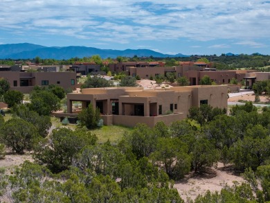 This recently constructed, open concept design residence on The Club At Las Campanas  in New Mexico - for sale on GolfHomes.com, golf home, golf lot