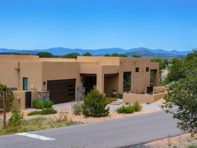 This recently constructed, open concept design residence on The Club At Las Campanas  in New Mexico - for sale on GolfHomes.com, golf home, golf lot