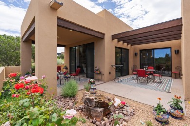 This recently constructed, open concept design residence on The Club At Las Campanas  in New Mexico - for sale on GolfHomes.com, golf home, golf lot