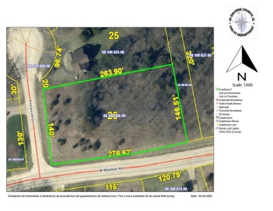 Gently sloping .90 acre corner lot convenient to all amenities on Eagle Ridge Inn and Resort in Illinois - for sale on GolfHomes.com, golf home, golf lot