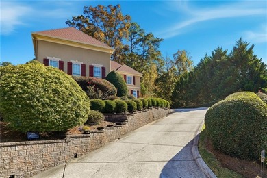 Experience luxury living at its finest with this stunning on Collins Hill Golf Club in Georgia - for sale on GolfHomes.com, golf home, golf lot