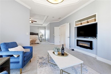 Experience luxury living at its finest with this stunning on Collins Hill Golf Club in Georgia - for sale on GolfHomes.com, golf home, golf lot