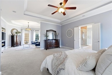 Experience luxury living at its finest with this stunning on Collins Hill Golf Club in Georgia - for sale on GolfHomes.com, golf home, golf lot