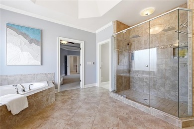 Experience luxury living at its finest with this stunning on Collins Hill Golf Club in Georgia - for sale on GolfHomes.com, golf home, golf lot