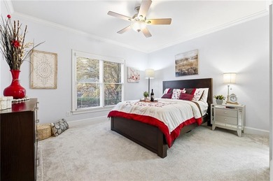 Experience luxury living at its finest with this stunning on Collins Hill Golf Club in Georgia - for sale on GolfHomes.com, golf home, golf lot