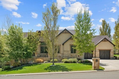 Discover refined mountain living in this stunning custom-built on Homestead Golf Club and Resort in Utah - for sale on GolfHomes.com, golf home, golf lot