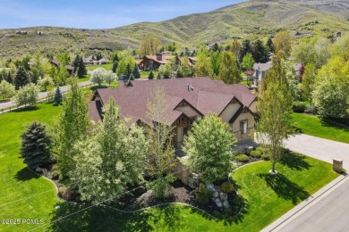 Discover refined mountain living in this stunning custom-built on Homestead Golf Club and Resort in Utah - for sale on GolfHomes.com, golf home, golf lot