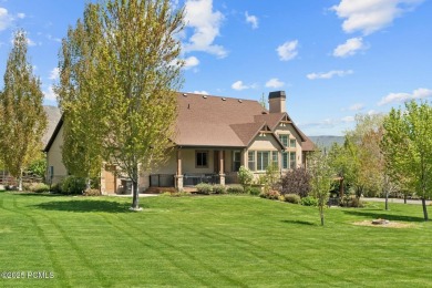 Discover refined mountain living in this stunning custom-built on Homestead Golf Club and Resort in Utah - for sale on GolfHomes.com, golf home, golf lot
