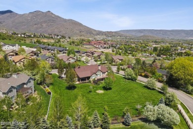 Discover refined mountain living in this stunning custom-built on Homestead Golf Club and Resort in Utah - for sale on GolfHomes.com, golf home, golf lot