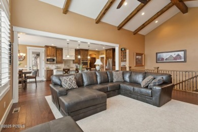 Discover refined mountain living in this stunning custom-built on Homestead Golf Club and Resort in Utah - for sale on GolfHomes.com, golf home, golf lot