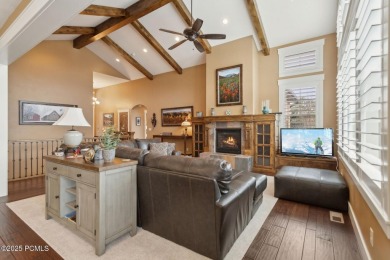 Discover refined mountain living in this stunning custom-built on Homestead Golf Club and Resort in Utah - for sale on GolfHomes.com, golf home, golf lot