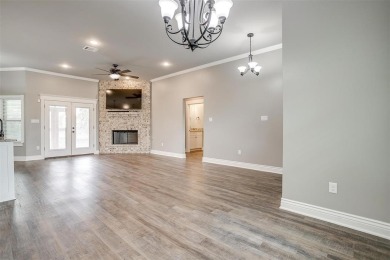 This custom home is ready for new owners to love, move in ready on The Retreat in Texas - for sale on GolfHomes.com, golf home, golf lot