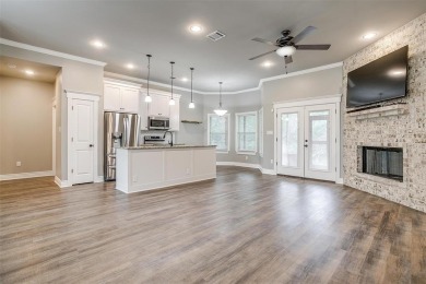 This custom home is ready for new owners to love, move in ready on The Retreat in Texas - for sale on GolfHomes.com, golf home, golf lot