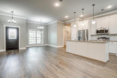 This custom home is ready for new owners to love, move in ready on The Retreat in Texas - for sale on GolfHomes.com, golf home, golf lot