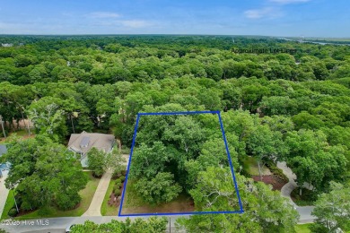 Build your dream home at the coast on this beautiful golf front on Sea Trail Golf Resort in North Carolina - for sale on GolfHomes.com, golf home, golf lot