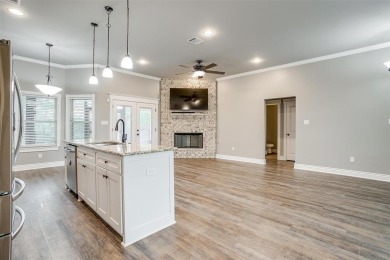 This custom home is ready for new owners to love, move in ready on The Retreat in Texas - for sale on GolfHomes.com, golf home, golf lot