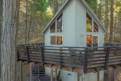 First time on the market, Grandpa's cabin is walking distance to on Sequoia Woods Country Club in California - for sale on GolfHomes.com, golf home, golf lot