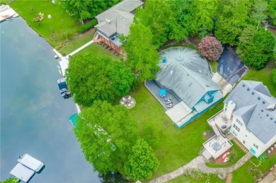 Embrace the outdoors with this expansive level yard and stunning on The Highlands Course at Lake Arrowhead in Georgia - for sale on GolfHomes.com, golf home, golf lot