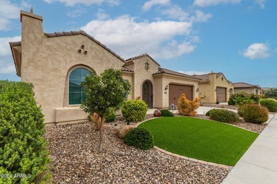 LOOKING FOR AN ACTIVE LIFESTYLE? This charming front courtyard on Poston Butte Golf Club in Arizona - for sale on GolfHomes.com, golf home, golf lot