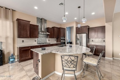 LOOKING FOR AN ACTIVE LIFESTYLE? This charming front courtyard on Poston Butte Golf Club in Arizona - for sale on GolfHomes.com, golf home, golf lot