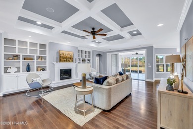 Gorgeous patio home sitting right on the golf course inside of on Compass Pointe Golf Course in North Carolina - for sale on GolfHomes.com, golf home, golf lot