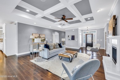 Gorgeous patio home sitting right on the golf course inside of on Compass Pointe Golf Course in North Carolina - for sale on GolfHomes.com, golf home, golf lot