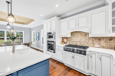 Gorgeous patio home sitting right on the golf course inside of on Compass Pointe Golf Course in North Carolina - for sale on GolfHomes.com, golf home, golf lot