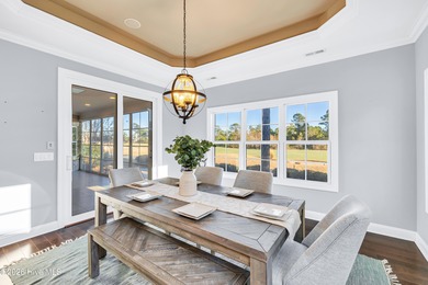 Gorgeous patio home sitting right on the golf course inside of on Compass Pointe Golf Course in North Carolina - for sale on GolfHomes.com, golf home, golf lot