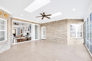 Gorgeous patio home sitting right on the golf course inside of on Compass Pointe Golf Course in North Carolina - for sale on GolfHomes.com, golf home, golf lot