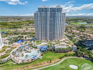 A unique and exceptional home in the sky. This 25th-floor unit on Bonita Bay West in Florida - for sale on GolfHomes.com, golf home, golf lot