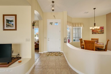 Charming home in the sought-after Verde Santa Fe 55+ community on  in Arizona - for sale on GolfHomes.com, golf home, golf lot