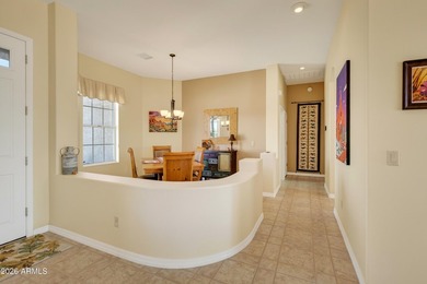 Charming home in the sought-after Verde Santa Fe 55+ community on  in Arizona - for sale on GolfHomes.com, golf home, golf lot