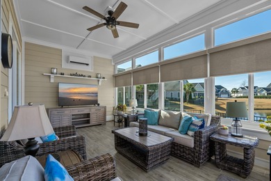 This exquisite single-level home on a pristine lake lot in the on Myrtlewood Golf Course and Club  in South Carolina - for sale on GolfHomes.com, golf home, golf lot