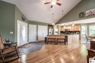 Lakefront Living at Its Finest! This stunning ranch-style home on Doe Valley Country Club in Kentucky - for sale on GolfHomes.com, golf home, golf lot
