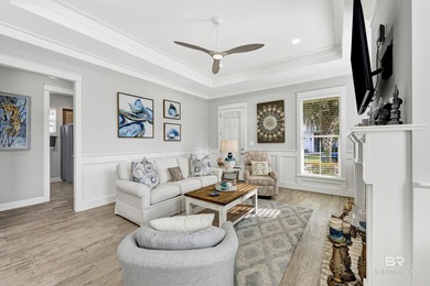 Must see this adorable coastal cottage, 3-bedroom, 2 baths on a on Orange Beach Golf Center in Alabama - for sale on GolfHomes.com, golf home, golf lot