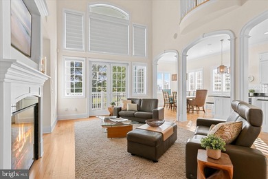 Experience this original Echelon custom-built model home in the on The Peninsula Golf and Country Club in Delaware - for sale on GolfHomes.com, golf home, golf lot