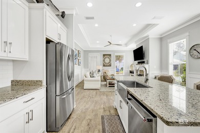 Must see this adorable coastal cottage, 3-bedroom, 2 baths on a on Orange Beach Golf Center in Alabama - for sale on GolfHomes.com, golf home, golf lot