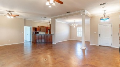 This three bedroom, two bathroom, large three car garage is on Granbury Country Club in Texas - for sale on GolfHomes.com, golf home, golf lot