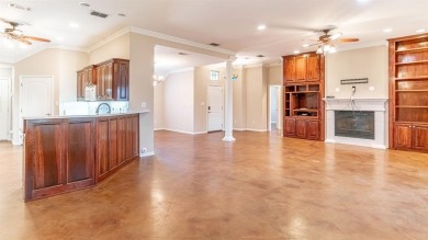 This three bedroom, two bathroom, large three car garage is on Granbury Country Club in Texas - for sale on GolfHomes.com, golf home, golf lot