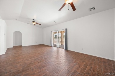 Welcome to your dream home on the 18th hole! This 1,576 sq ft on Desert Lakes Golf Course in Arizona - for sale on GolfHomes.com, golf home, golf lot