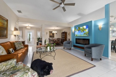 Luxuriously upgraded 3-bed, 2-bath lakefront home with over 1 on Spanish Lakes Fairways in Florida - for sale on GolfHomes.com, golf home, golf lot