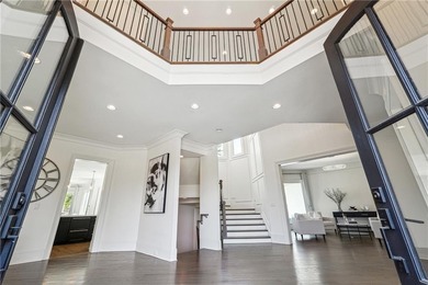 Stunning 9,900 sq ft custom estate located in a prestigious on Echelon Golf Club in Georgia - for sale on GolfHomes.com, golf home, golf lot