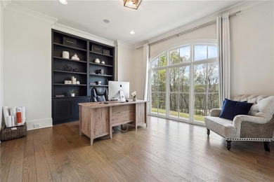 Stunning 9,900 sq ft custom estate located in a prestigious on Echelon Golf Club in Georgia - for sale on GolfHomes.com, golf home, golf lot