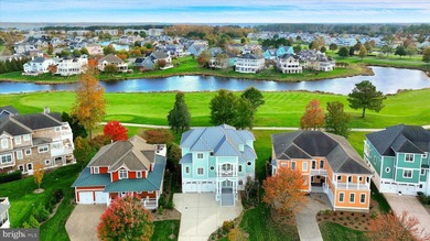Experience this original Echelon custom-built model home in the on The Peninsula Golf and Country Club in Delaware - for sale on GolfHomes.com, golf home, golf lot