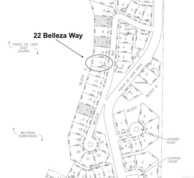 This lot has a near level building area located on a rise given on Ponce De Leon Golf Course in Arkansas - for sale on GolfHomes.com, golf home, golf lot