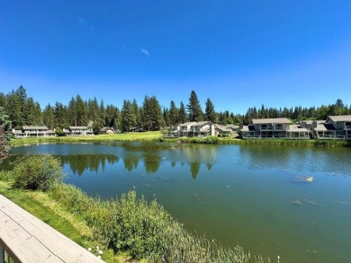 This townhouse is located on the pond with views of the fifth on Plumas Pines Golf Resort in California - for sale on GolfHomes.com, golf home, golf lot