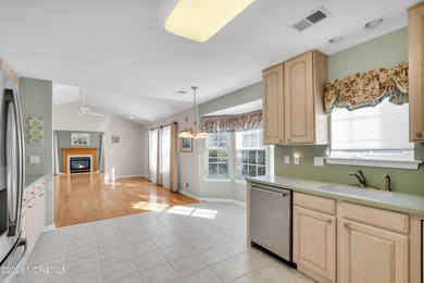 Enjoy easy, upscale living in this stunning 2 bed, 2 bath ranch on Eagle Ridge Golf Club in New Jersey - for sale on GolfHomes.com, golf home, golf lot