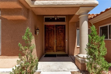Step through 10-foot entry doors into vaulted ceilings  enjoy on Highland Falls Golf Club in Nevada - for sale on GolfHomes.com, golf home, golf lot