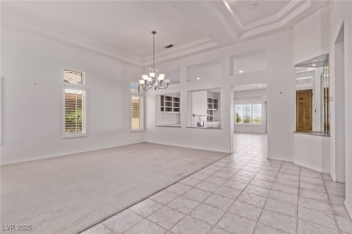 Step through 10-foot entry doors into vaulted ceilings  enjoy on Highland Falls Golf Club in Nevada - for sale on GolfHomes.com, golf home, golf lot